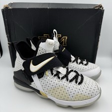 NIKE LEBRON XIV BHM GS 'Black History Month' 4.5Y/UK 4/EUR 36.5 869976 100