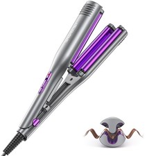 Curling Iron Ionic Hair Crimper Tool Hair Curler Waver Curling Wand Fast Heating