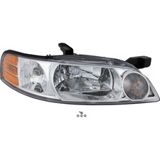 Headlight For 2000-2001 Nissan Altima Right Clear Lens With Bulb Headlight For 2000-2001 Nissan Altima Right Clear Lens With Bulb
