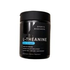Double Strength L-Theanine 200mg  Coconut Oil Focus Relax Alertness Nootropic