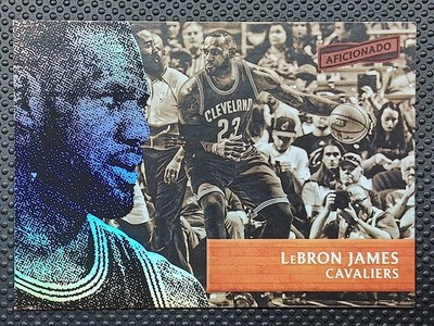2016-17 Panini Aficionado Basketball Card - LeBron James / Cavaliers - #58