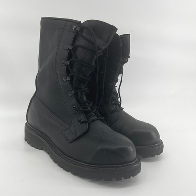 Bates Mens Gore-Tex Black Leather Combat Boots O1-D-319 11460 Vibram Sole 5W