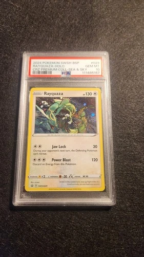 Pokémon Rayquaza SWSH029 Sword & Shield Promo Holo PSA 10 TCG English