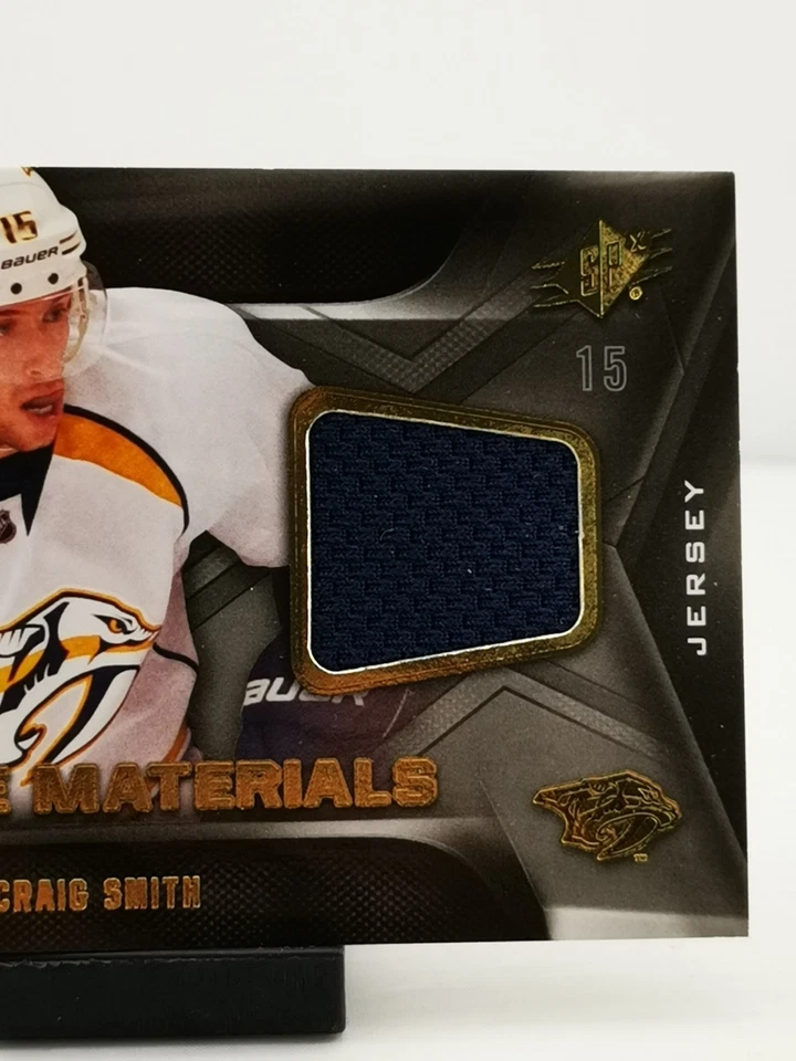 2011-12 UD SPx Rookie Materials Craig Smith Jersey #RM-CS - Image 4 of 4