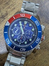 Seiko Prospex SSC663P1/175-0AD0 Quartz Chronograph Black Dial