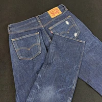 Levis 501 Original Fit Button Fly Jeans Men's Size 32x34 (Fit 32x32) Distressed
