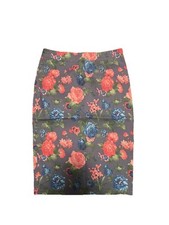 Women  s Givenchy Pencil Skirt NWOT Size 28 Floral Pattern