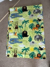 IKEA DJUNGELSKOC Duvet Cover And Pillow Case Set Jungle bright primary color
