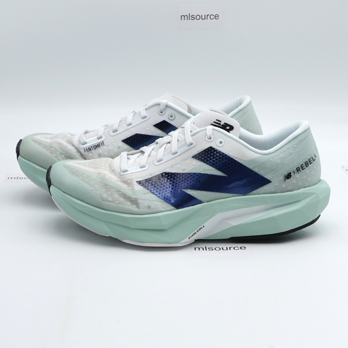New Balance FuelCell Rebel V4 MFCXCH4 Blue White Running Shoes Sneaker Men 9 EE Size 9 WIDE 2E Men main image 2