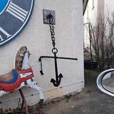 antiker ANKER SCHIFFS ANKER URALT MASSIV STAHL MARITIME DEKO ANKER ANTIK STAHL