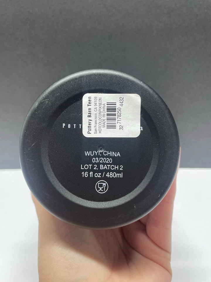 Termo contenedor frío caliente Pottery Barn Kids 16 OZ NUEVO Foto 3 de 4