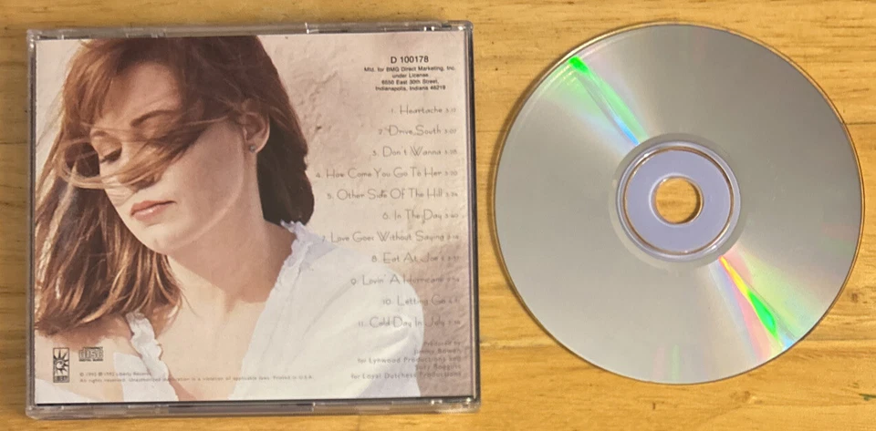 Suzy Bogguss Voices In The Wind Country Music CD D100178  (Liberty 1992 Used) - Image 2 of 4