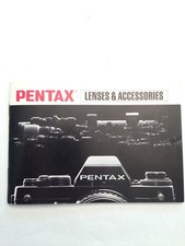 Pentax Lenses  Accessories Manual Guide Booklet