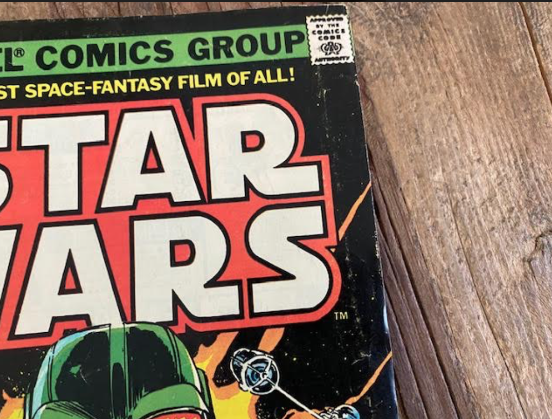 洋書 Star Wars No.1 (1977) Marvel Comics Amazon.com: Star Wars #1 1977 first printing Comic Book