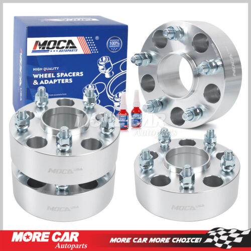 4Pcs 2" Wheel Spacers 5X5 to 5x5 1/2"x20 for Jeep Wrangler Grand Cherokee 71.5mm