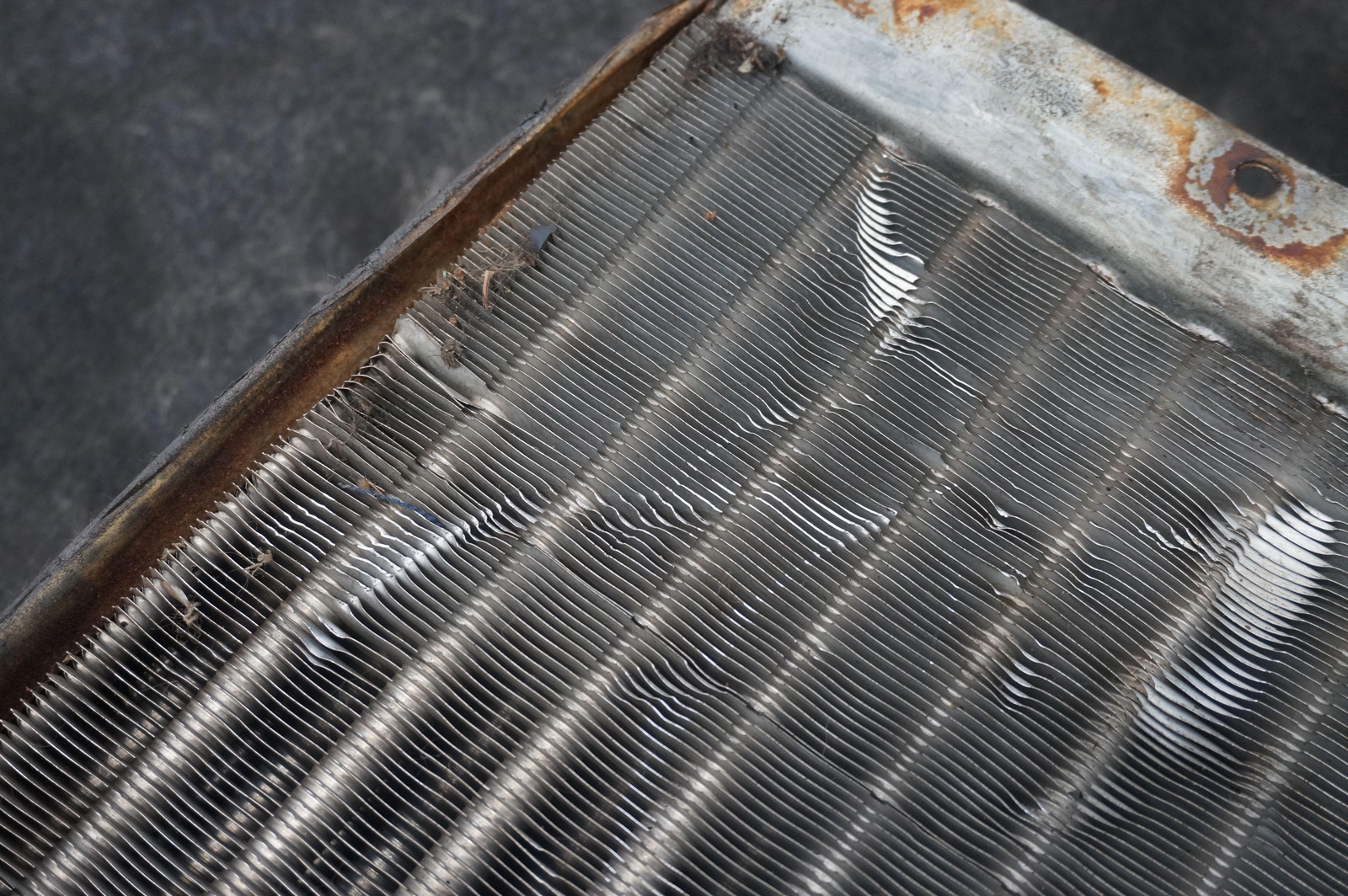 AC Air Conditioning Condenser & Heater Core Assembly Maserati Merak 1975 *Note