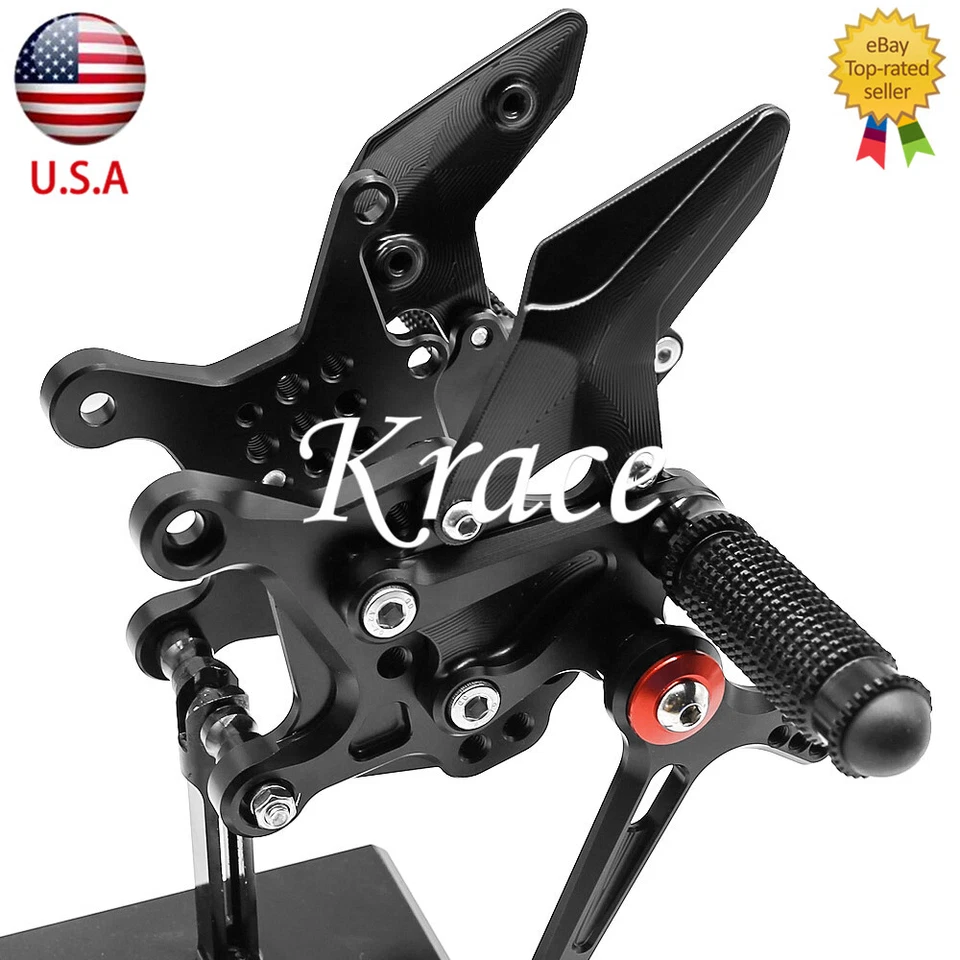 Juego de reposapiés de pedal CNC para Kawasaki Ninja ZX-4RR zx4rr 2022-2024 Foto 3 de 4