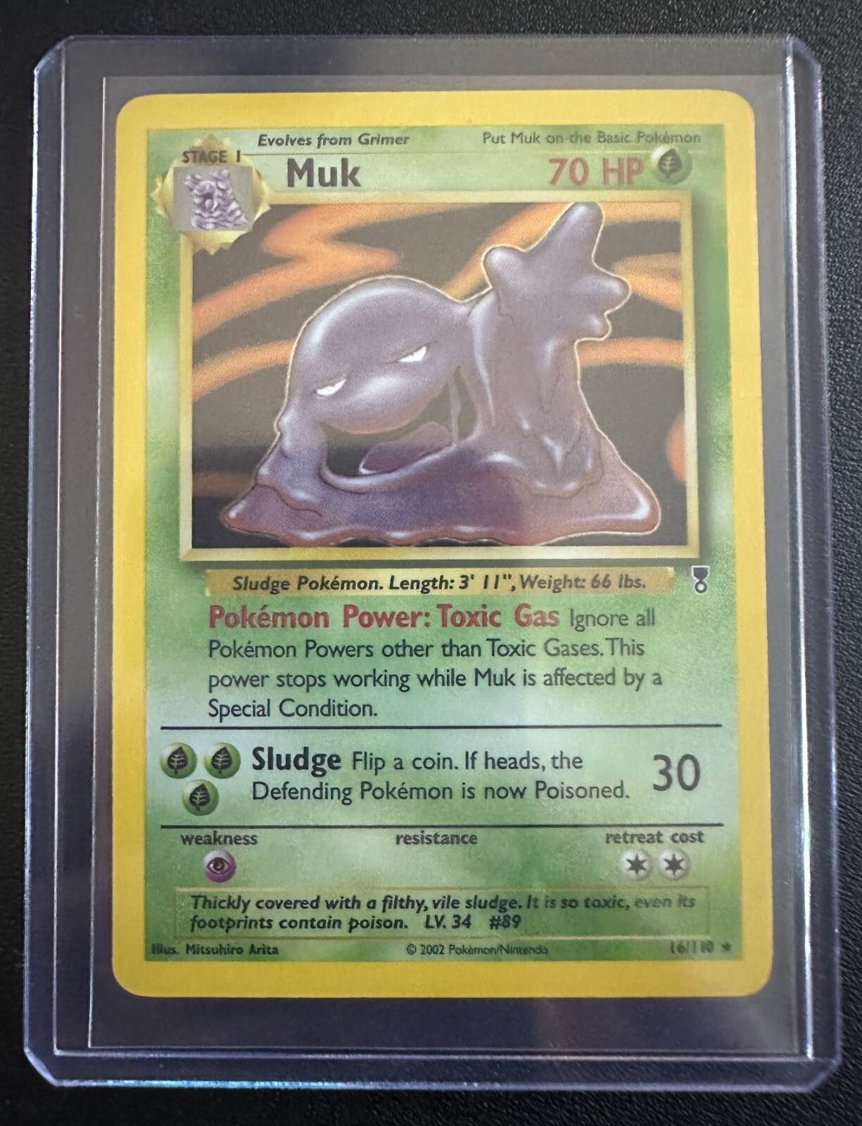 Pokemon TCG - Muk - Legendary Collection - 16/110 - Holo Rare - NM