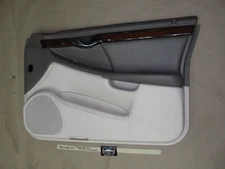 OEM 2000 Cadillac DTS Deville RIGHT SIDE COMPLETE FRONT DOOR PANEL WITH SWITCHES