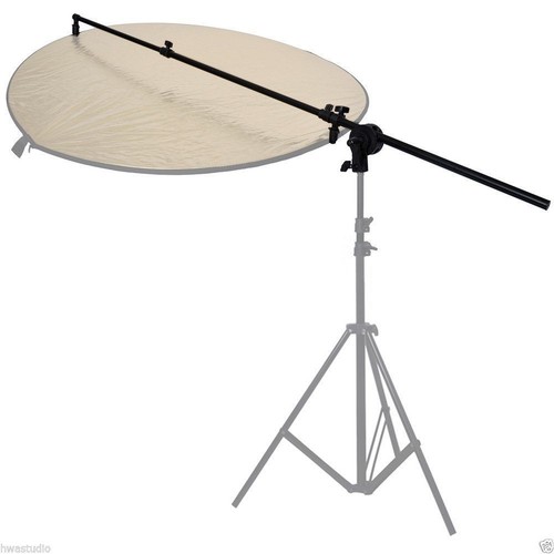 Soporte reflector de estudio plegable de 174 cm pluma agarre brazo foto soporte de luz Reino Unido - Imagen 1 de 12