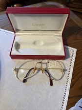 Vintage CARTIER Brille CO 712 Original Mit Box Super!