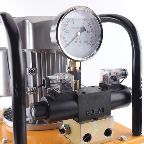 750W 7L Double Acting Electric Hydraulic Pump Power Pack 10000PSI Capacity - Picture 10 of 12