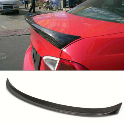 Real Carbon Rear Trunk Spoiler Wing For BMW 3 Series E90 325i M3 Sedan 2005-2012