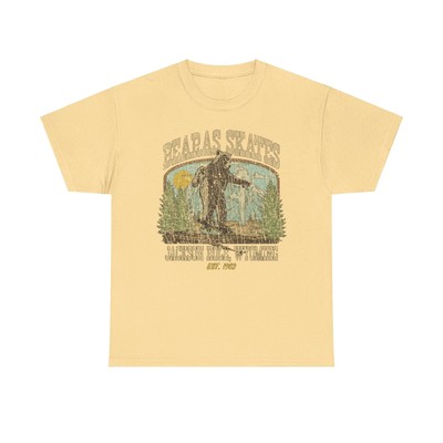 Bearas Skates Est 1983 Jackson Hole Wyoming T-shirt