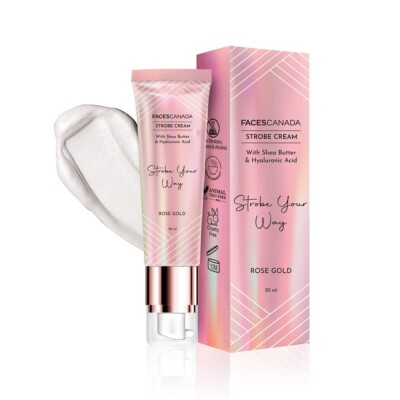 Strobe Cream-Rose Gold Instant Illumination,Intense Hydration,Radiant Dewy skin