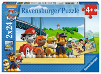 Puzzle - Paw Patrol - Heldenhafte Hunde - 2 X 24 Teile