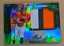 2013 CERTIFIED MIRROR GREEN #211 NOAH FANT JSY AU ROOKIE JERSEY AUTO #'D 3/5