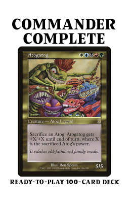Atogatog ATOG CHANGELING TRIBAL SACRIFICE Magic MTG Custom Commander Deck | eBay Atogatog ATOG CHANGELING TRIBAL SACRIFICE Magic MTG Custom Commander Deck | eBay