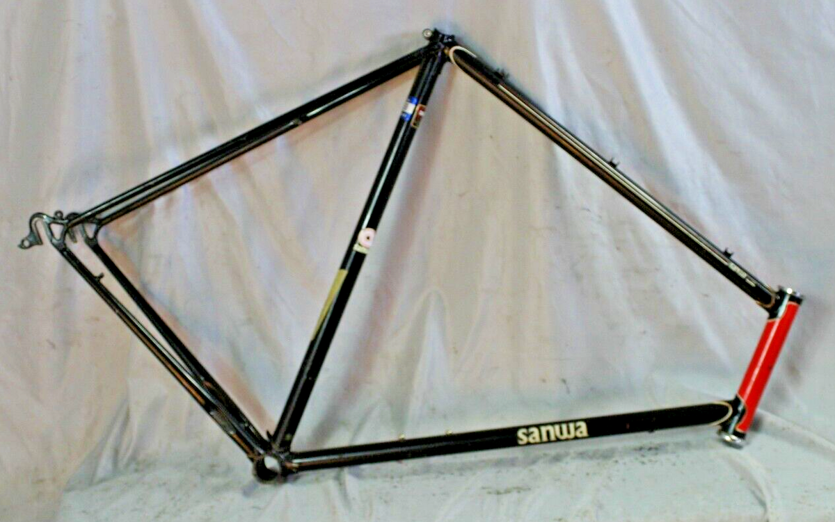 1989 Sanwa Vintage Touring Road Bike 62cm X-Large Lugged