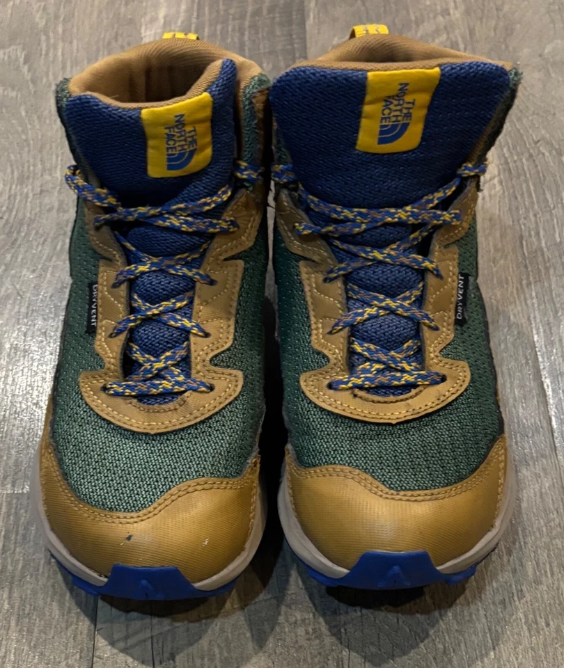 Talla 4 Y The North Face Niños GS Fastpack Senderista Medio Impermeable Senderismo Botas Zapatos Foto 2 de 4