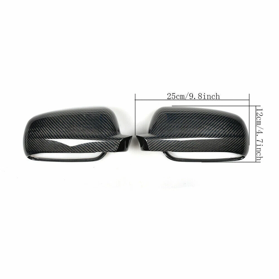 Real Carbon Wing Side Mirror Cover For Volkswagen VW Golf 4 IV MK4 1997-2003 - Image 4 of 4