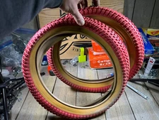 Old School BMX Cheng Shin 16 Inch Tires Snake Belly 16 x 2.125 Kids BMX