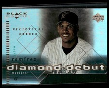 Julio Ramirez #120 2000 Upper Deck Black Diamond Reciprocal Cut Florida Marlins