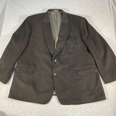 Irvine Park Men's Blazer 52 100% Camel Hair Jacket Sport Coat Classic