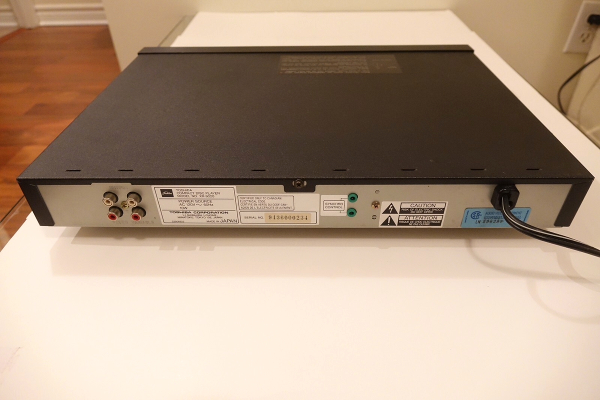 Toshiba XR-9028 Audiophile CD Player HiFi Stereo Vintage Slim Home