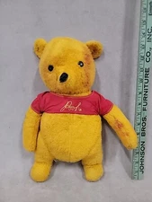Rare Vintage Gund 1960s Walt Disney Winnie the Pooh Plush J Swedlin Inc 