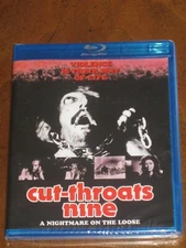 CUT-THROATS NINE (1972) (Blu-Ray) CODE RED - BRAND NEW, FACTORY SEALED!!!
