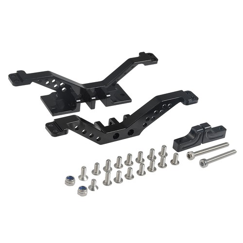 RC 1:10 Aluminum 4 Link Rod Axle Mount Adapter For Axial SCX10 Front & Rear Axle - Picture 3 of 9