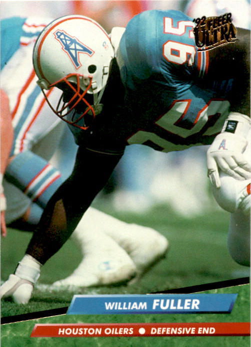 1992 Ultra William Fuller #143 Houston Oilers
