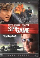 Spy Game [DVD, 2001]  Robert Redford/Brad Pitt - Collectors Edition