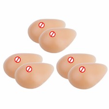 2Pcs Silicone Enhancer Breast Form Boob Nipples For Mastectomy Cancer Breast Pad
