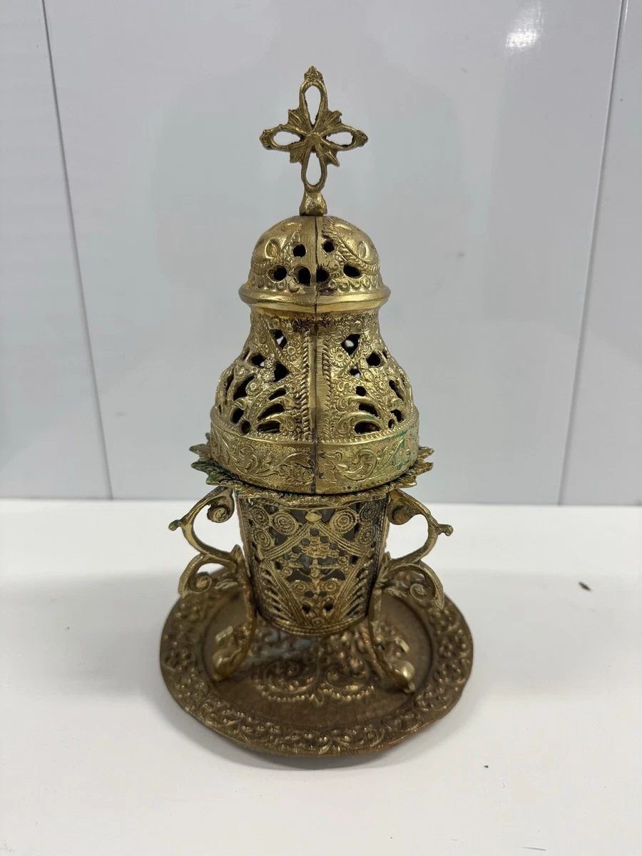 中国古董黄铜香炉| eBay