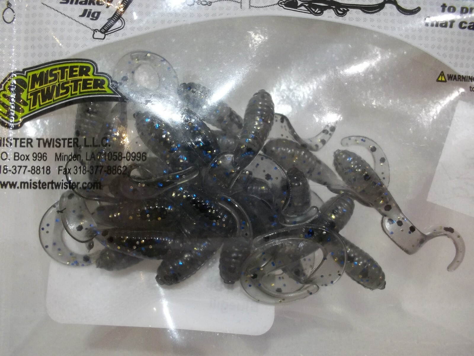 Mister Twister 1 Lil Bit Fishing Grub - Perfect Panfish Lure In Multiple Colors