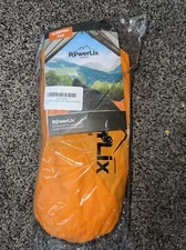 Powerlix Outdoors Camping Sleeping Pad Air Mattress Orange ULTRALIGHT NEW