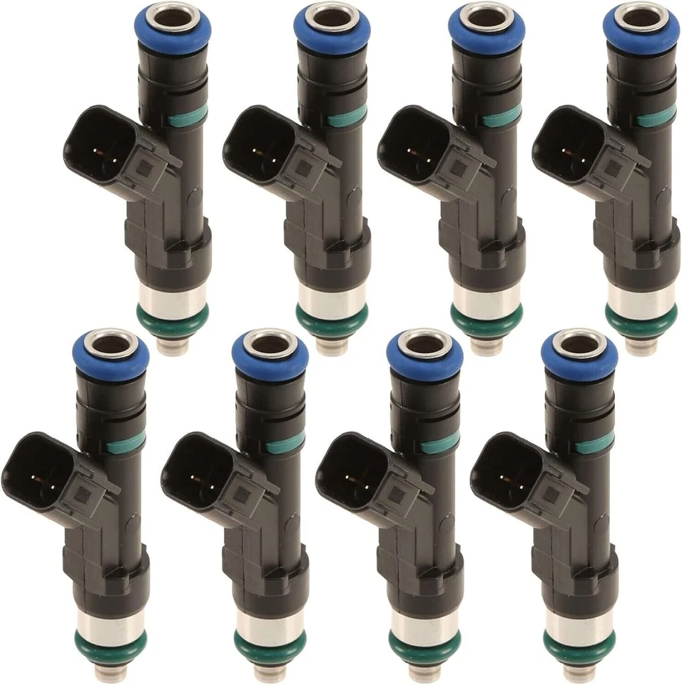 8 件全新原始设备制造商博世燃油喷射器 06-11 凯迪拉克 SRX 别克卢塞恩 4.6L 0280158083 — 第 2/4 张图片