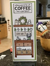 Stampin Up Card Kit Coffee Latte Slimline Friends